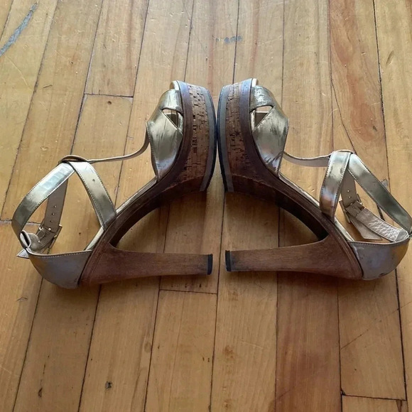 Authentic Jimmy Choo  cork platform heels - Picture 7 of 11